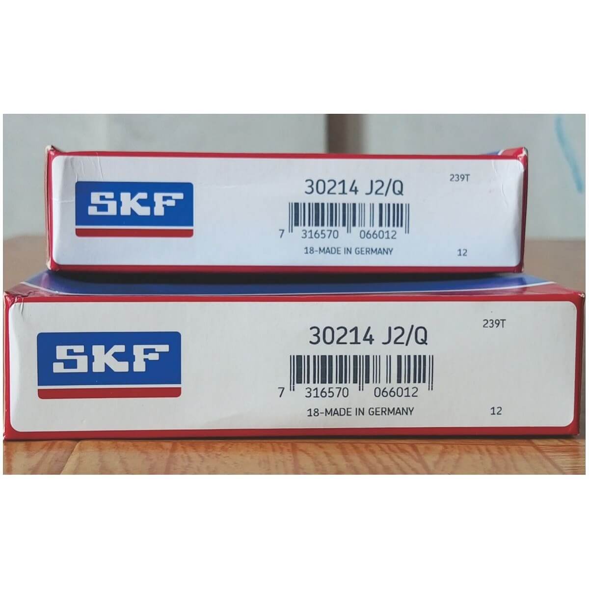 SKF 30214 J2/Q Bearing Roda Belakang untuk Mitsubishi Canter PS136, Gardan-Pinion, Dutro 125HT, dan Ryno Saurus