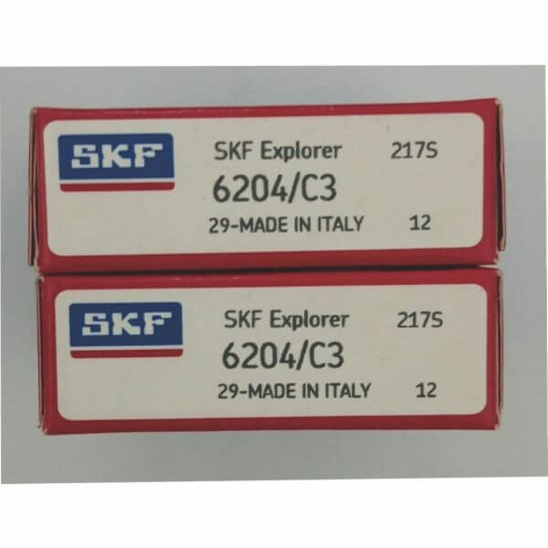 Bearing 6204 SKF Kruk As Crankshaft-Roda Belakang - Gambar 3